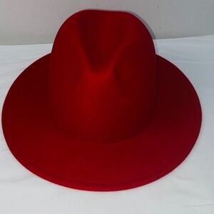 Red Fedora Hat